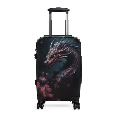 Dragon Suitcase - Kids' luggage featuring a thrilling dragon design, perfect for young adventurers.