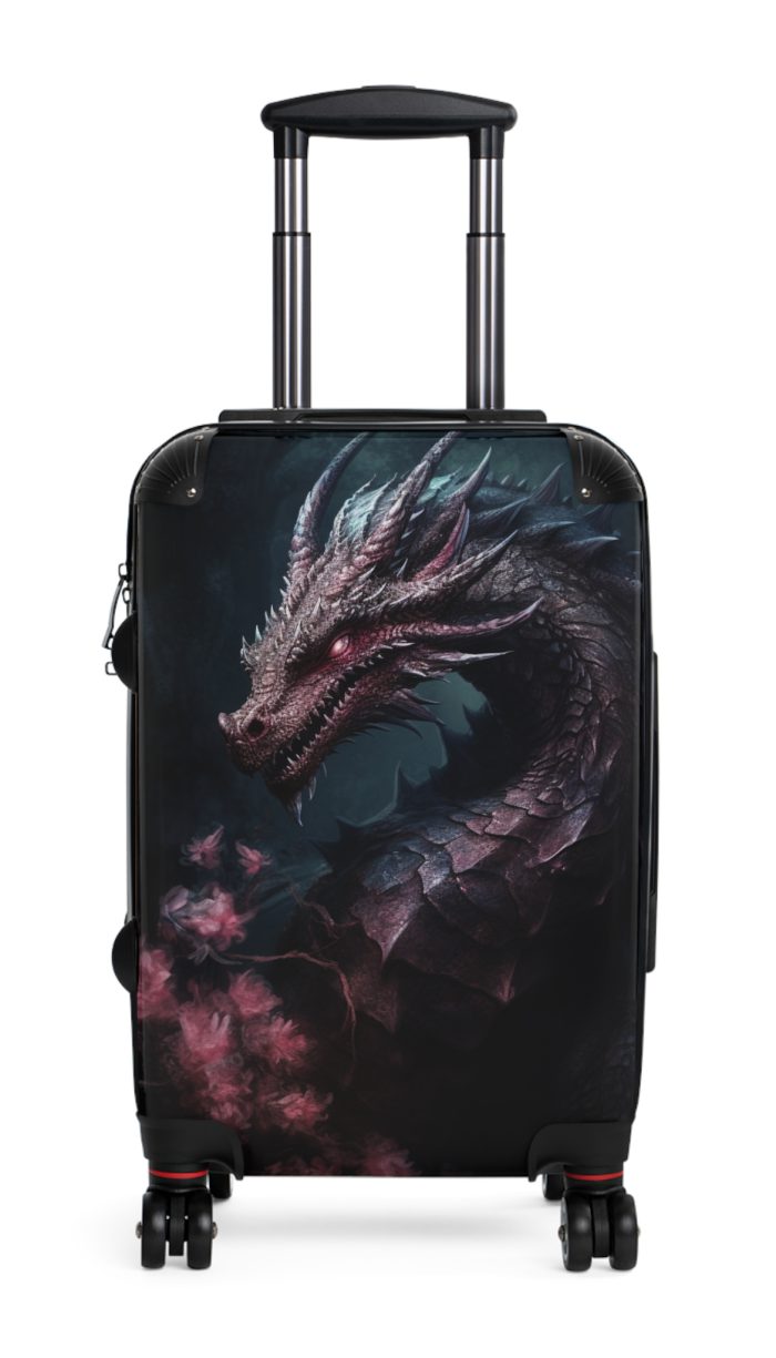 Dragon Suitcase - Kids' luggage featuring a thrilling dragon design, perfect for young adventurers.