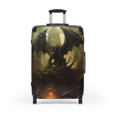 Dragon Suitcase - Kids' luggage featuring a thrilling dragon design, perfect for young adventurers.