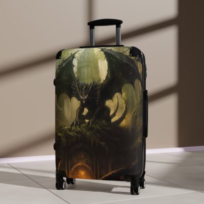 Dragon Suitcase - Kids' luggage featuring a thrilling dragon design, perfect for young adventurers.