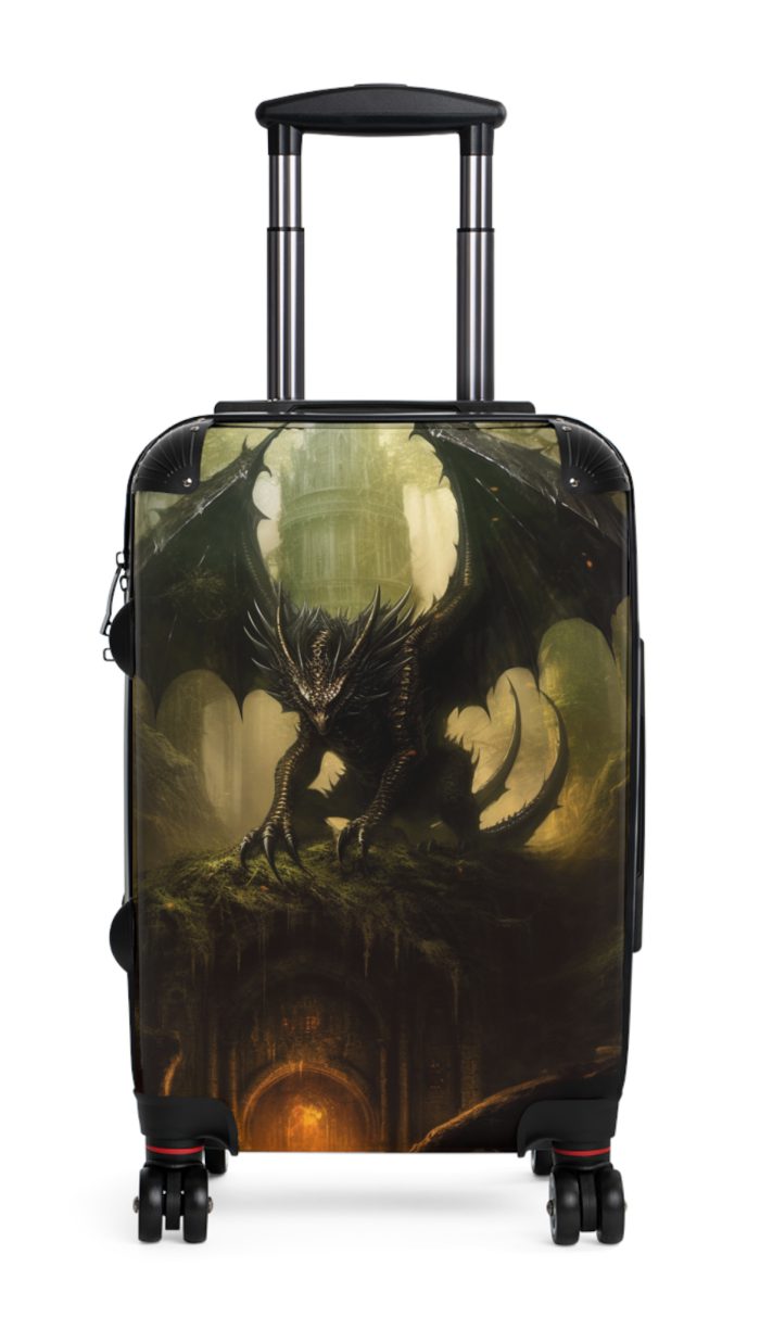 Dragon Suitcase - Kids' luggage featuring a thrilling dragon design, perfect for young adventurers.