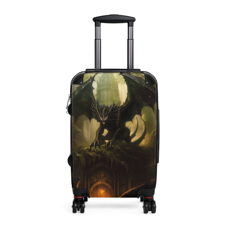 Dragon Suitcase - Kids' luggage featuring a thrilling dragon design, perfect for young adventurers.