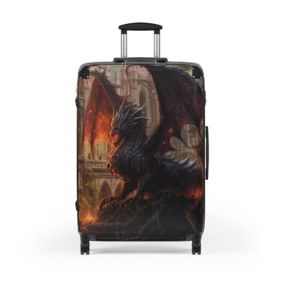 Dragon Suitcase - Kids' luggage featuring a thrilling dragon design, perfect for young adventurers.