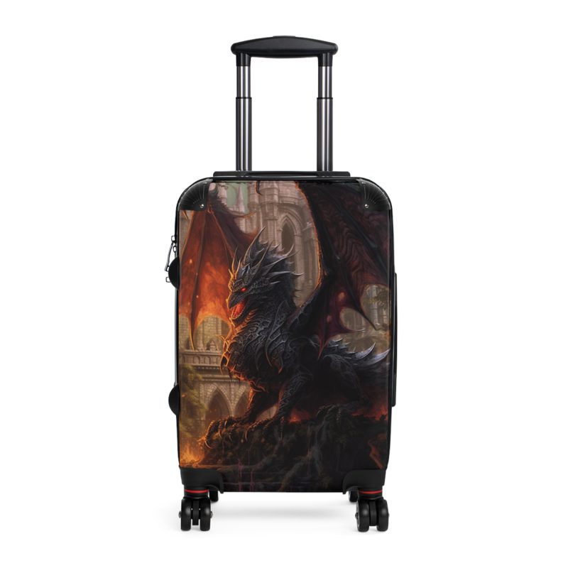 Dragon Suitcase - Kids' luggage featuring a thrilling dragon design, perfect for young adventurers.