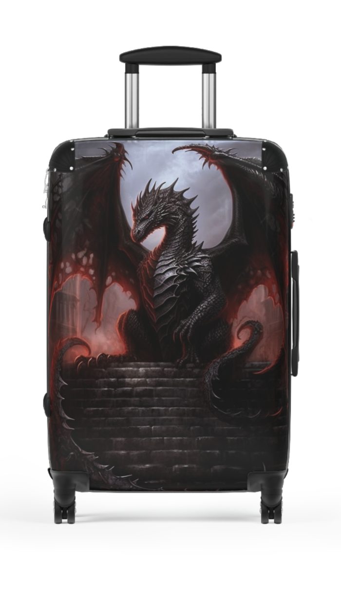 Dragon Suitcase - Kids' luggage featuring a thrilling dragon design, perfect for young adventurers.