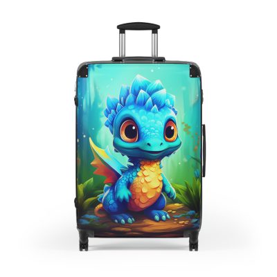 Dinosaur Suitcase - A luggage adorned with a captivating dinosaur-themed design, perfect for young travelers who want to embark on Dinosaur adventures in style.