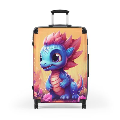 Dinosaur Suitcase - A luggage adorned with a captivating dinosaur-themed design, perfect for young travelers who want to embark on Dinosaur adventures in style.