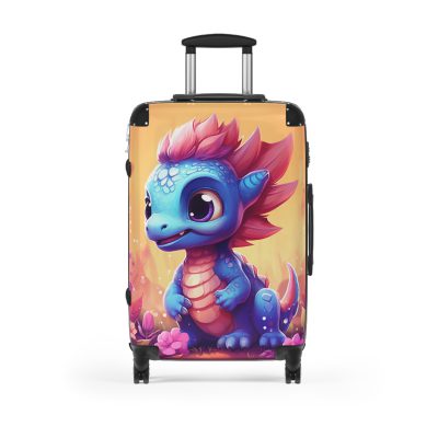 Dinosaur Suitcase - A luggage adorned with a captivating dinosaur-themed design, perfect for young travelers who want to embark on Dinosaur adventures in style.