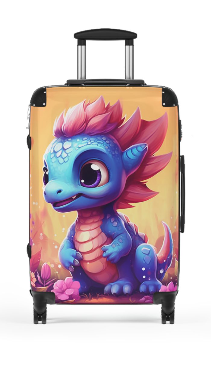 Dinosaur Suitcase - A luggage adorned with a captivating dinosaur-themed design, perfect for young travelers who want to embark on Dinosaur adventures in style.