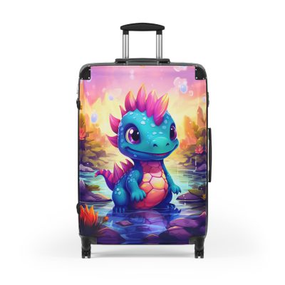 Dinosaur Suitcase - A luggage adorned with a captivating dinosaur-themed design, perfect for young travelers who want to embark on Dinosaur adventures in style.