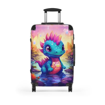 Dinosaur Suitcase - A luggage adorned with a captivating dinosaur-themed design, perfect for young travelers who want to embark on Dinosaur adventures in style.