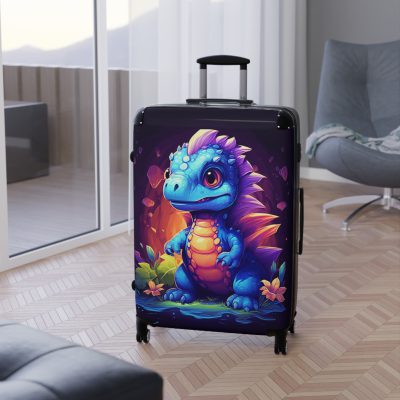 Dinosaur Suitcase - A luggage adorned with a captivating dinosaur-themed design, perfect for young travelers who want to embark on Dinosaur adventures in style.