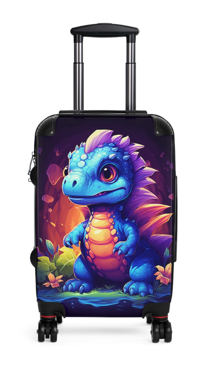 Dinosaur Suitcase - A luggage adorned with a captivating dinosaur-themed design, perfect for young travelers who want to embark on Dinosaur adventures in style.