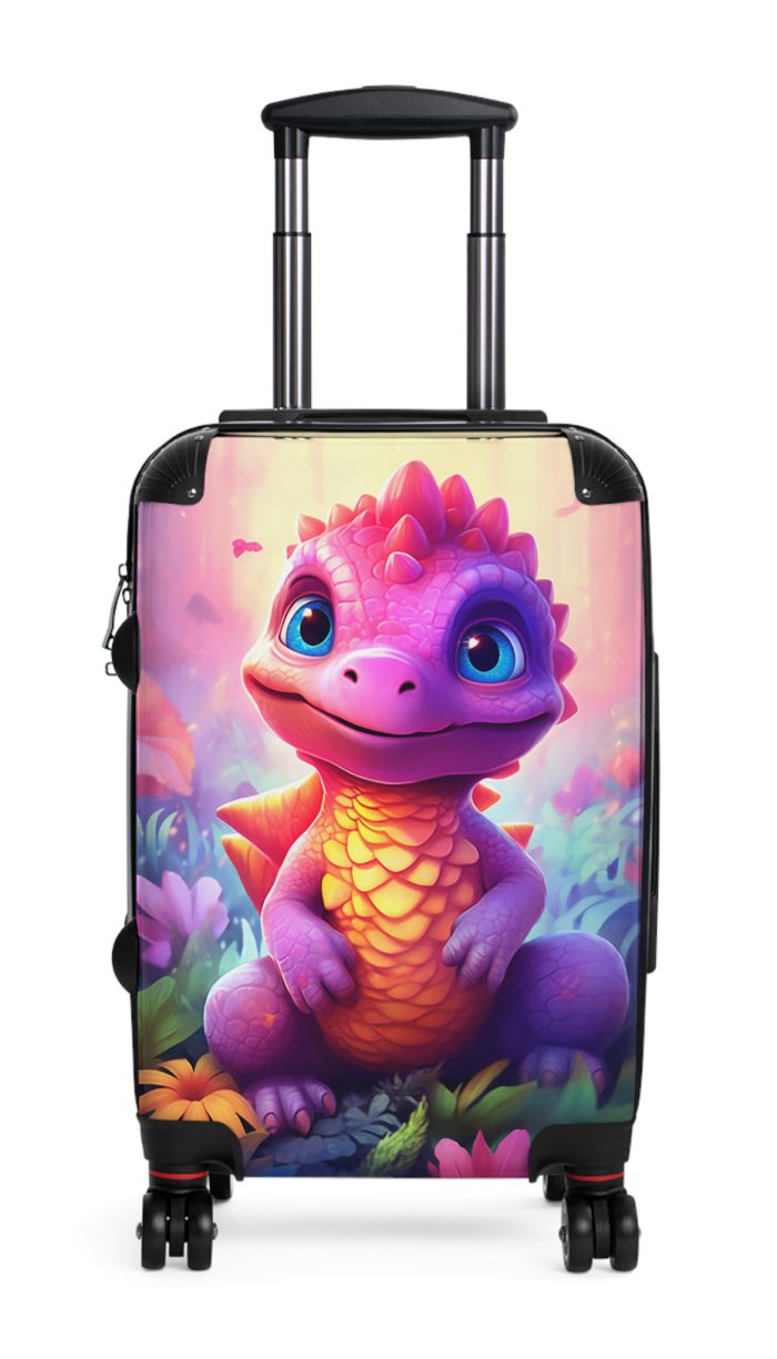 Dinosaur Suitcase - A luggage adorned with a captivating dinosaur-themed design, perfect for young travelers who want to embark on Dinosaur adventures in style.