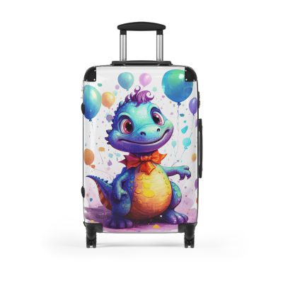 Dinosaur Suitcase - A luggage adorned with a captivating dinosaur-themed design, perfect for young travelers who want to embark on Dinosaur adventures in style.