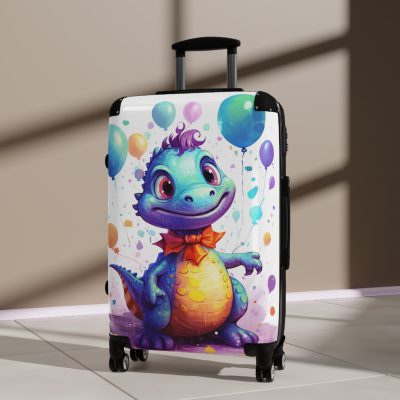 Dinosaur Suitcase - A luggage adorned with a captivating dinosaur-themed design, perfect for young travelers who want to embark on Dinosaur adventures in style.