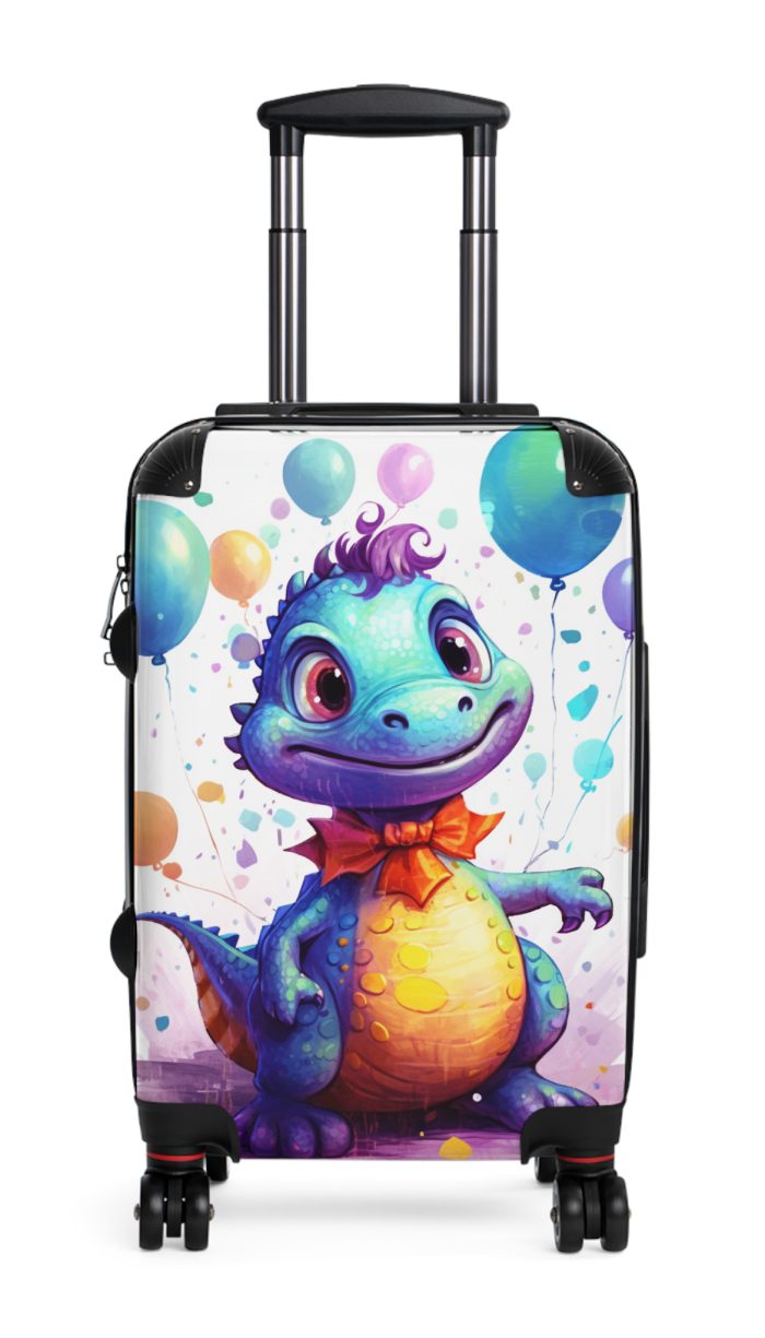 Dinosaur Suitcase - A luggage adorned with a captivating dinosaur-themed design, perfect for young travelers who want to embark on Dinosaur adventures in style.