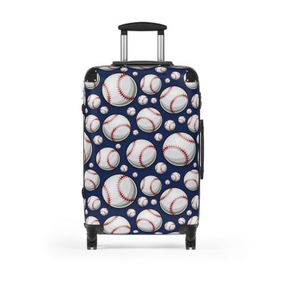 Baseball Suitcase - A stylish suitcase for sports enthusiasts featuring a baseball design, perfect for traveling in style and showcasing your passion for the game.