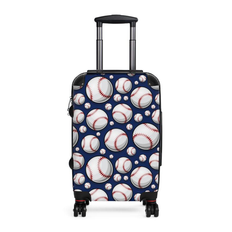 Baseball Suitcase - A stylish suitcase for sports enthusiasts featuring a baseball design, perfect for traveling in style and showcasing your passion for the game.