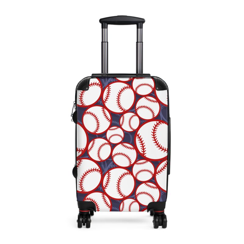 Baseball Suitcase - A stylish suitcase for sports enthusiasts featuring a baseball design, perfect for traveling in style and showcasing your passion for the game.