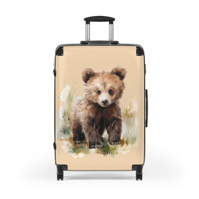 Baby Bear Suitcase - An adorable kids' luggage featuring a cute baby bear design, perfect for making travel fun and memorable for your child.