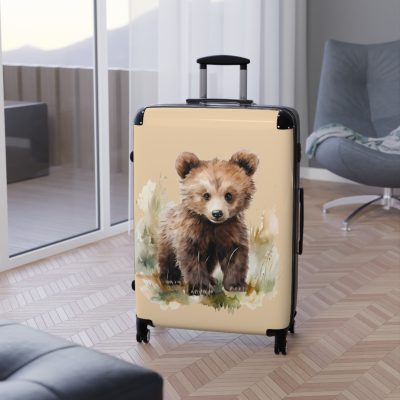 Baby Bear Suitcase - An adorable kids' luggage featuring a cute baby bear design, perfect for making travel fun and memorable for your child.