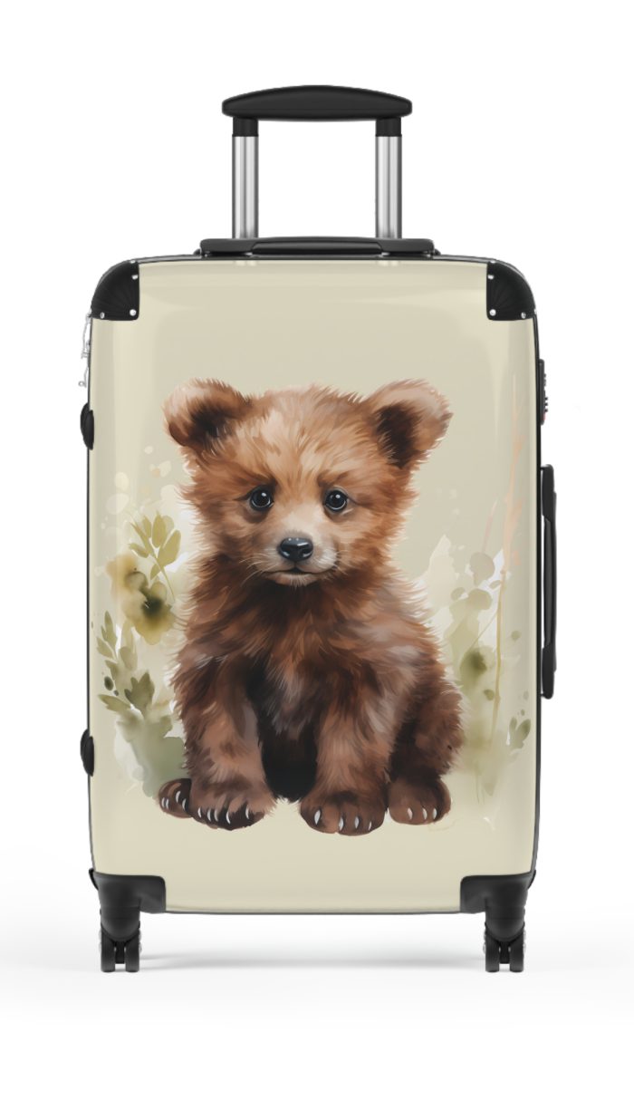 Baby Bear Suitcase - An adorable kids' luggage featuring a cute baby bear design, perfect for making travel fun and memorable for your child.