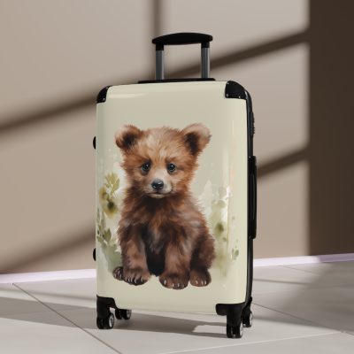 Baby Bear Suitcase - An adorable kids' luggage featuring a cute baby bear design, perfect for making travel fun and memorable for your child.