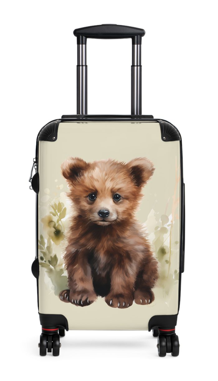 Baby Bear Suitcase - An adorable kids' luggage featuring a cute baby bear design, perfect for making travel fun and memorable for your child.