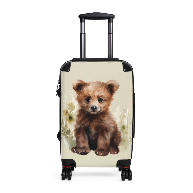 Baby Bear Suitcase - An adorable kids' luggage featuring a cute baby bear design, perfect for making travel fun and memorable for your child.