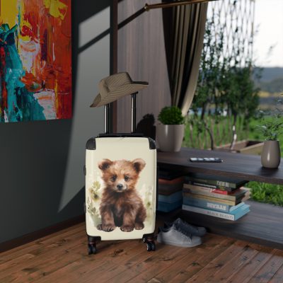 Baby Bear Suitcase - An adorable kids' luggage featuring a cute baby bear design, perfect for making travel fun and memorable for your child.