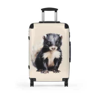 Baby Skunk Suitcase - An adorable kids' luggage featuring a cute baby skunk design, perfect for making travel fun and memorable for your child.