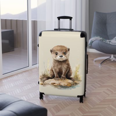 Baby Otter Suitcase - A fun and functional kids' luggage featuring an adorable baby otter design, perfect for making travel adorable and enjoyable for your child.Baby Otter Suitcase - A fun and functional kids' luggage featuring an adorable baby otter design, perfect for making travel adorable and enjoyable for your child.