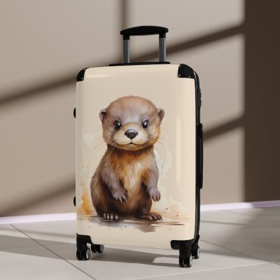 Baby Otter Suitcase - A fun and functional kids' luggage featuring an adorable baby otter design, perfect for making travel adorable and enjoyable for your child.Baby Otter Suitcase - A fun and functional kids' luggage featuring an adorable baby otter design, perfect for making travel adorable and enjoyable for your child.