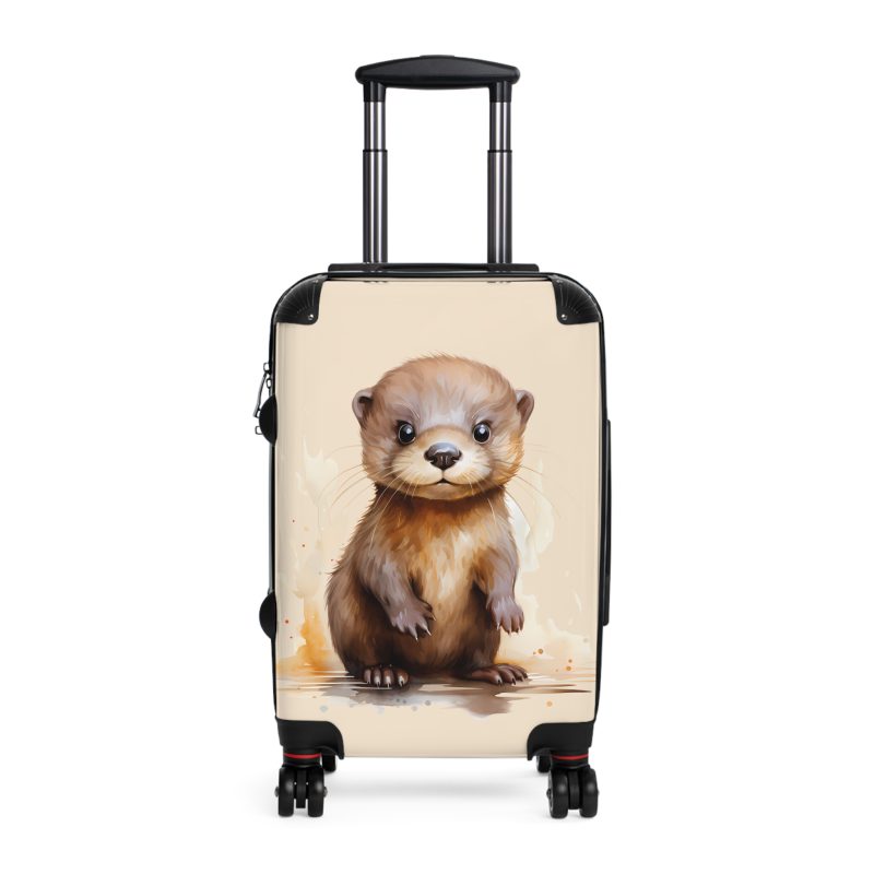 Baby Otter Suitcase - A fun and functional kids' luggage featuring an adorable baby otter design, perfect for making travel adorable and enjoyable for your child.Baby Otter Suitcase - A fun and functional kids' luggage featuring an adorable baby otter design, perfect for making travel adorable and enjoyable for your child.