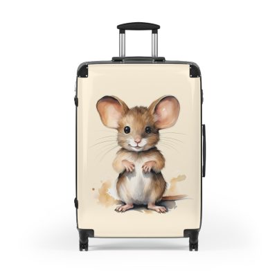 Baby Mouse Suitcase - A fun and functional kids' luggage featuring an adorable baby mouse design, perfect for making travel cute and enjoyable for your child.