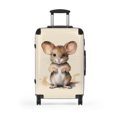 Baby Mouse Suitcase - A fun and functional kids' luggage featuring an adorable baby mouse design, perfect for making travel cute and enjoyable for your child.