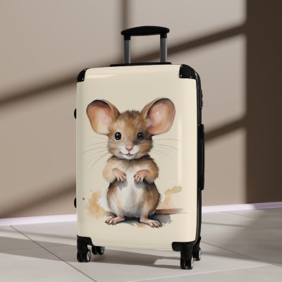 Baby Mouse Suitcase - A fun and functional kids' luggage featuring an adorable baby mouse design, perfect for making travel cute and enjoyable for your child.