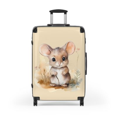 Baby Mouse Suitcase - A fun and functional kids' luggage featuring an adorable baby mouse design, perfect for making travel cute and enjoyable for your child.