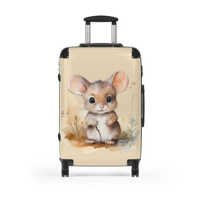 Baby Mouse Suitcase - A fun and functional kids' luggage featuring an adorable baby mouse design, perfect for making travel cute and enjoyable for your child.