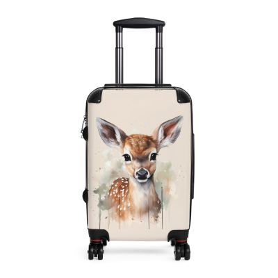 Baby Deer Suitcase - A fun and functional kids' luggage featuring an adorable baby deer design, perfect for making travel cute and enjoyable for your child.