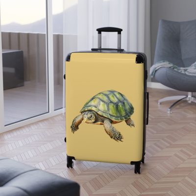 Turtle Suitcase - Kids' luggage featuring a playful turtle design, ideal for young travelers seeking adventure.