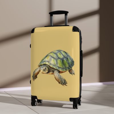 Turtle Suitcase - Kids' luggage featuring a playful turtle design, ideal for young travelers seeking adventure.