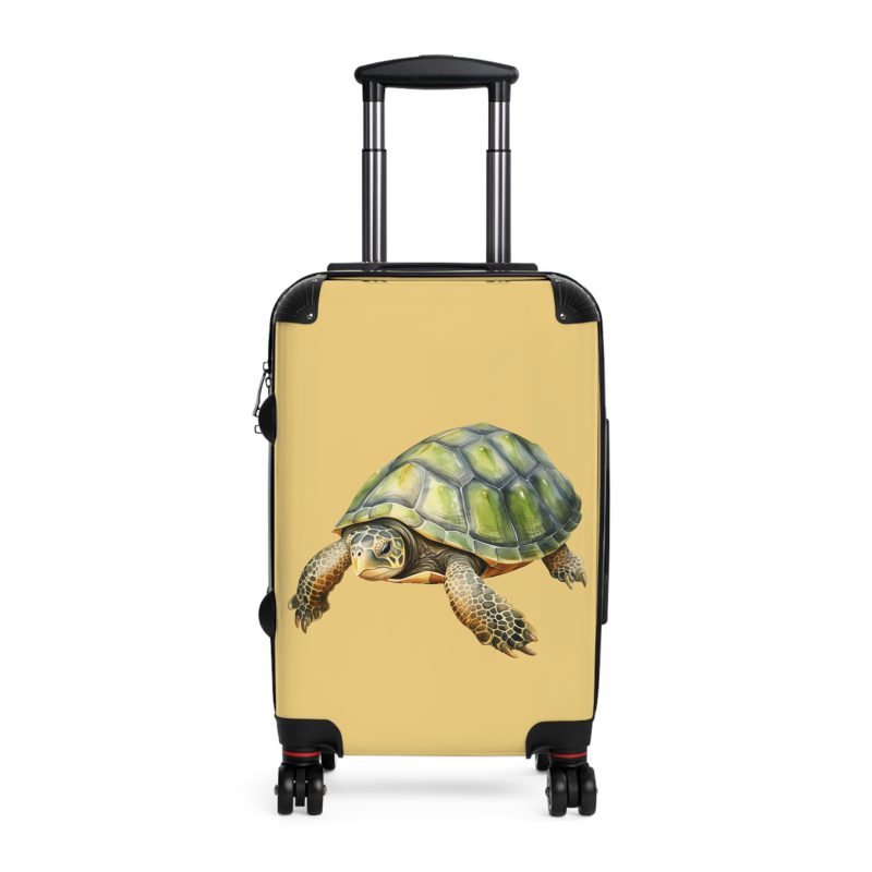 Turtle Suitcase - Kids' luggage featuring a playful turtle design, ideal for young travelers seeking adventure.