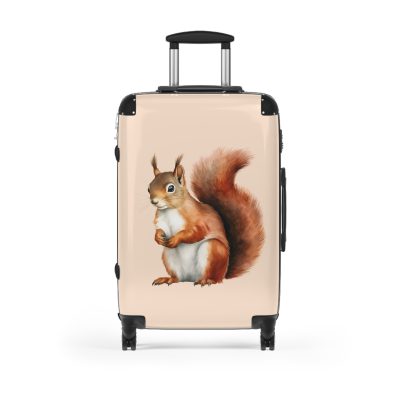 Squirrel Suitcase - Kids' luggage with a cute squirrel design, perfect for young travelers seeking fun and adventure.