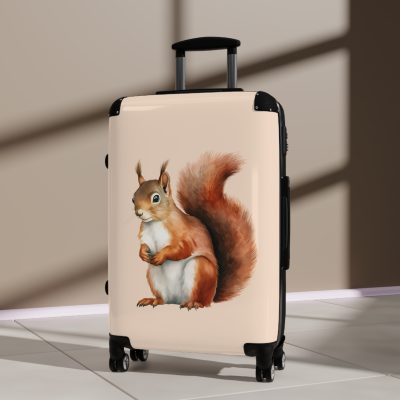 Squirrel Suitcase - Kids' luggage with a cute squirrel design, perfect for young travelers seeking fun and adventure.