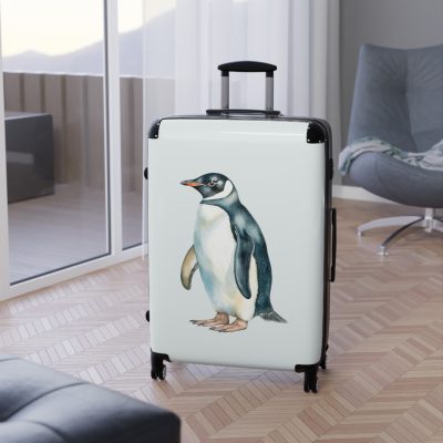 Penguin Suitcase - Kids' luggage featuring a cute penguin design, perfect for young travelers seeking exciting adventures.