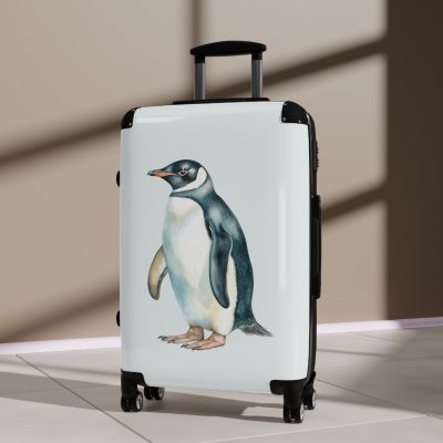 Penguin Suitcase - Kids' luggage featuring a cute penguin design, perfect for young travelers seeking exciting adventures.