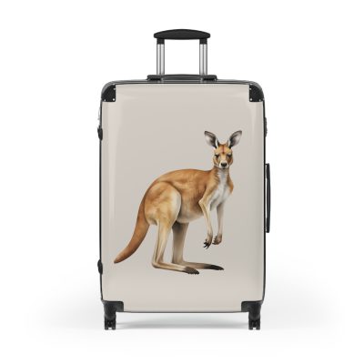 Kangaroo Suitcase - Fun and functional kids' luggage with a cute kangaroo design for young travelers.