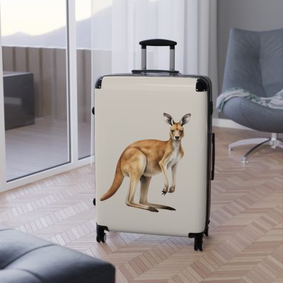 Kangaroo Suitcase - Fun and functional kids' luggage with a cute kangaroo design for young travelers.